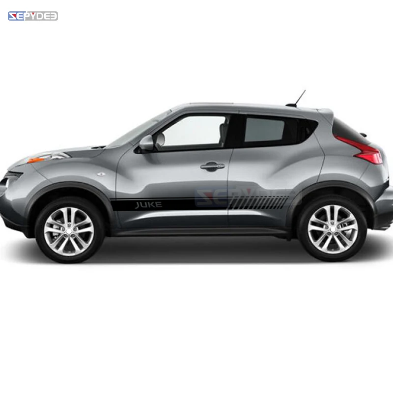 2 шт. боковые Стикеры для Nissan Juke Auto Racing спортивные длинные полосы декор тела
