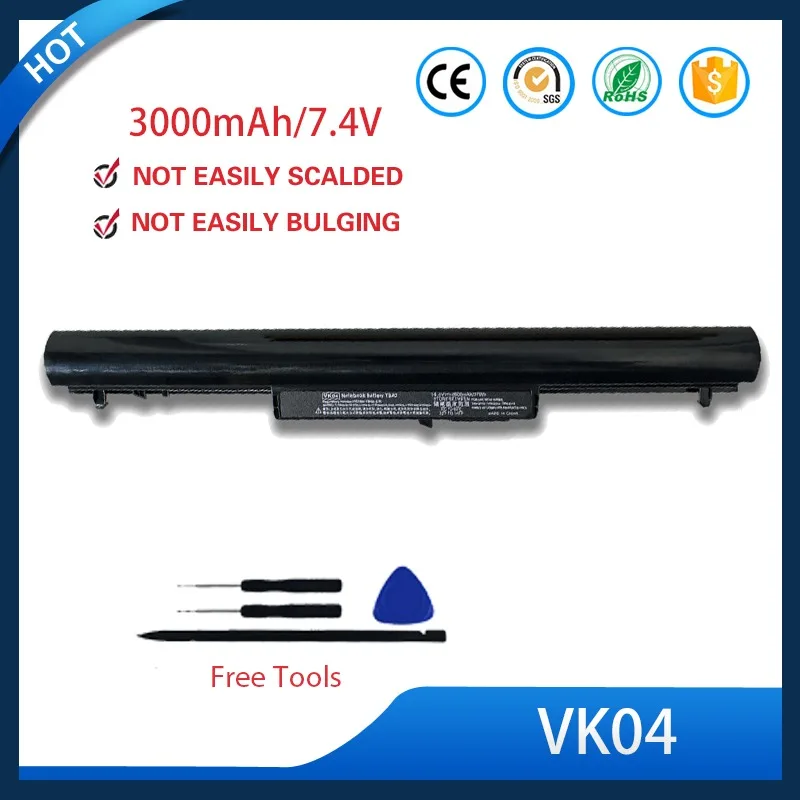 Фото Аккумулятор VK04 для HP Pavilion 242 G1 G2 HSTNN-YB4D 14.4V 37Wh 2600mAh №1