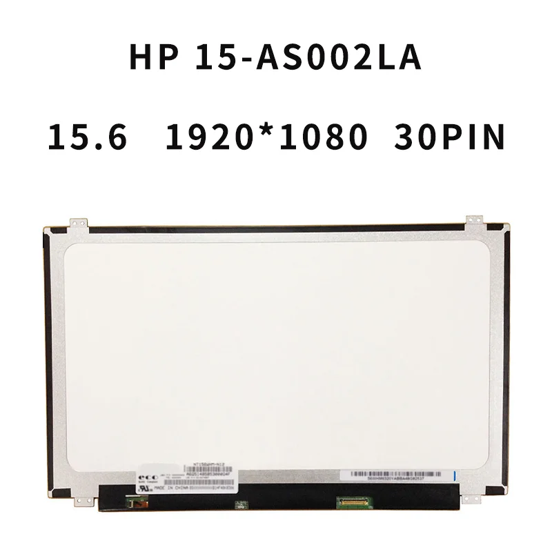 

Фотопанель с диагональю 15,6 дюйма для HP 15-AS002LA, 30 контактов, FHD X, 30 контактов, замена панели ЖК-экрана IPS