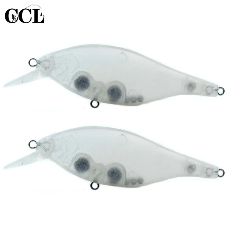 

CCLTBA 10 шт./лот 9,5 см 10 г Shad Jerkbait гольян пустая приманка воблеры раковина неокрашенные жесткие приманки гольян рыболовные приманки снасти