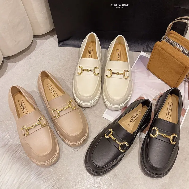 

Women Oxford Shoes Lolita Mary Jane Shoes Spring Platform Ladies Loafers Vintage Soft Slip on Casual Low Heels Single Shoes
