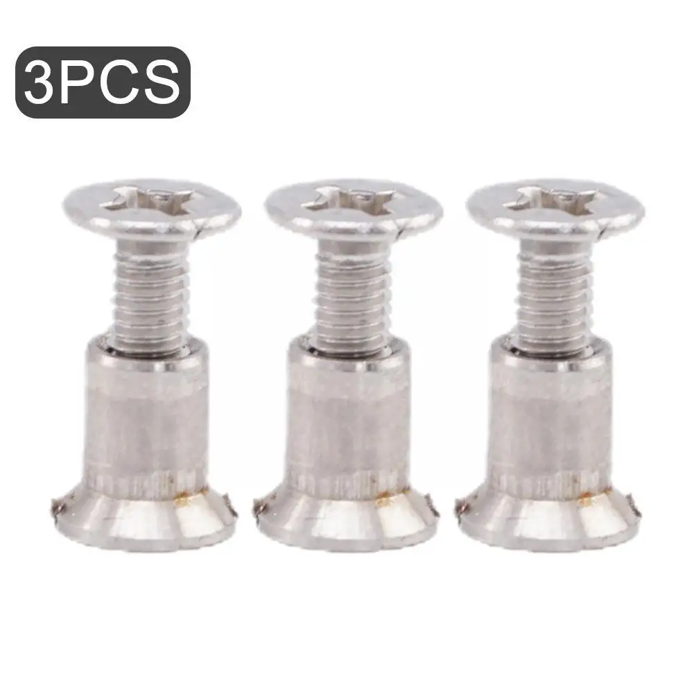 

3 X Screw Set NAB HUB 1/4" TAPE REEL 10.5" AMPEX TEAC Stud Double REVOX NAGRA RMGI K6X5