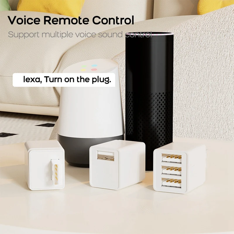 Tuya Wi-Fi USB-адаптер-переключатель 5 В Mini USB-адаптер питания Smart Life Control через Alexa Google