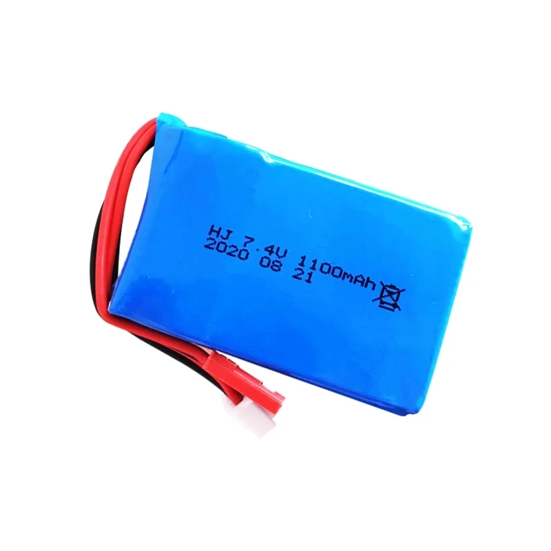 Фото 2S 7,4 В 1100 мАч Lipo аккумулятор XT60 JST разъем для Feilun FT007 высокоскоростной RC пульт дистанционного управления лодка вертолет 4WD автомобиль №4