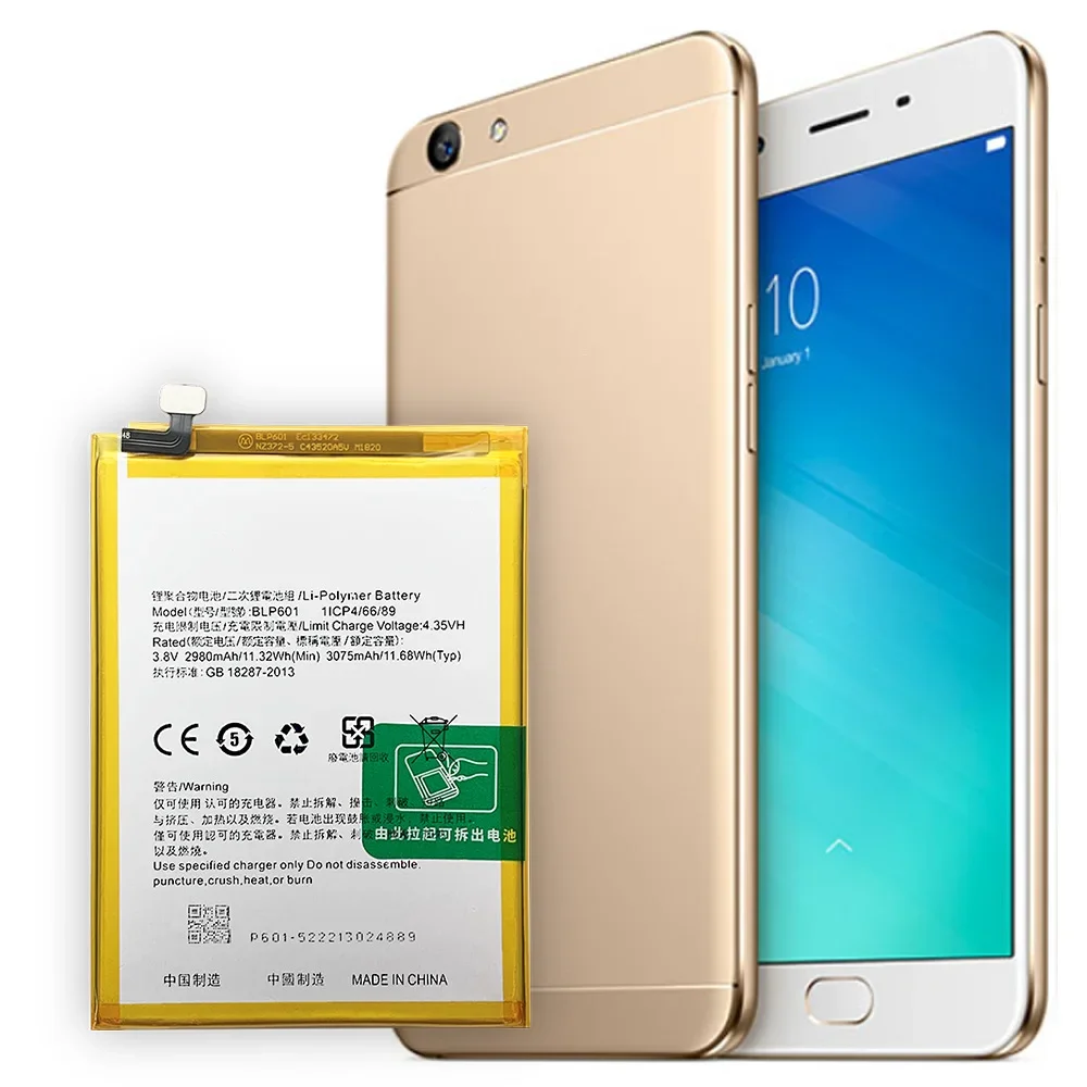 BLP601 Сменный аккумулятор для мобильного телефона OPPO A53 A53T M A59 F1S новый мобильный