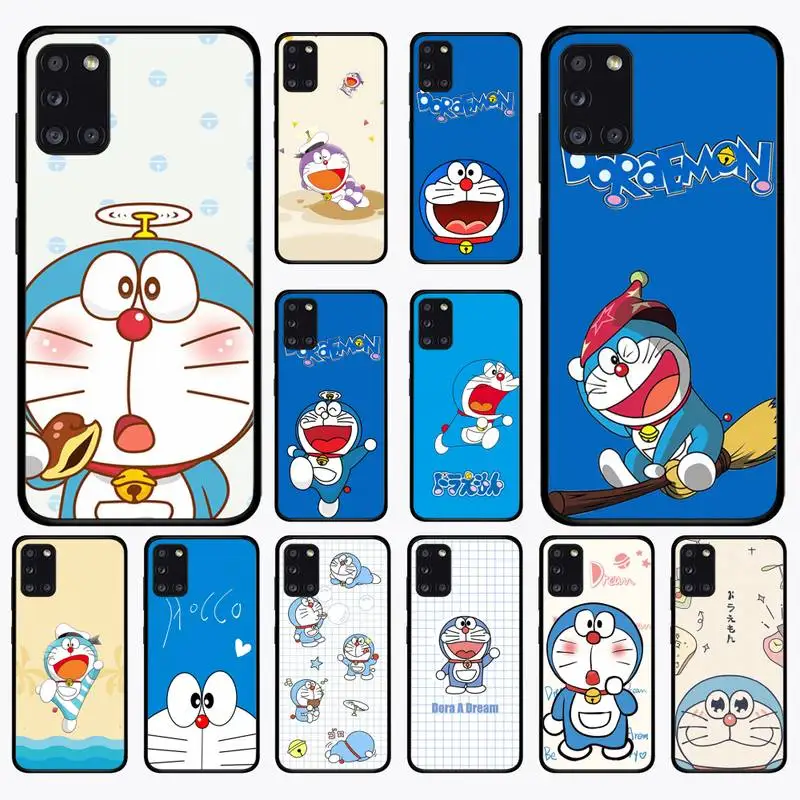 

Cartoon D-DoraemonS Phone Case for Samsung A51 01 50 71 21S 70 10 31 40 30 20E 11 A7 2018