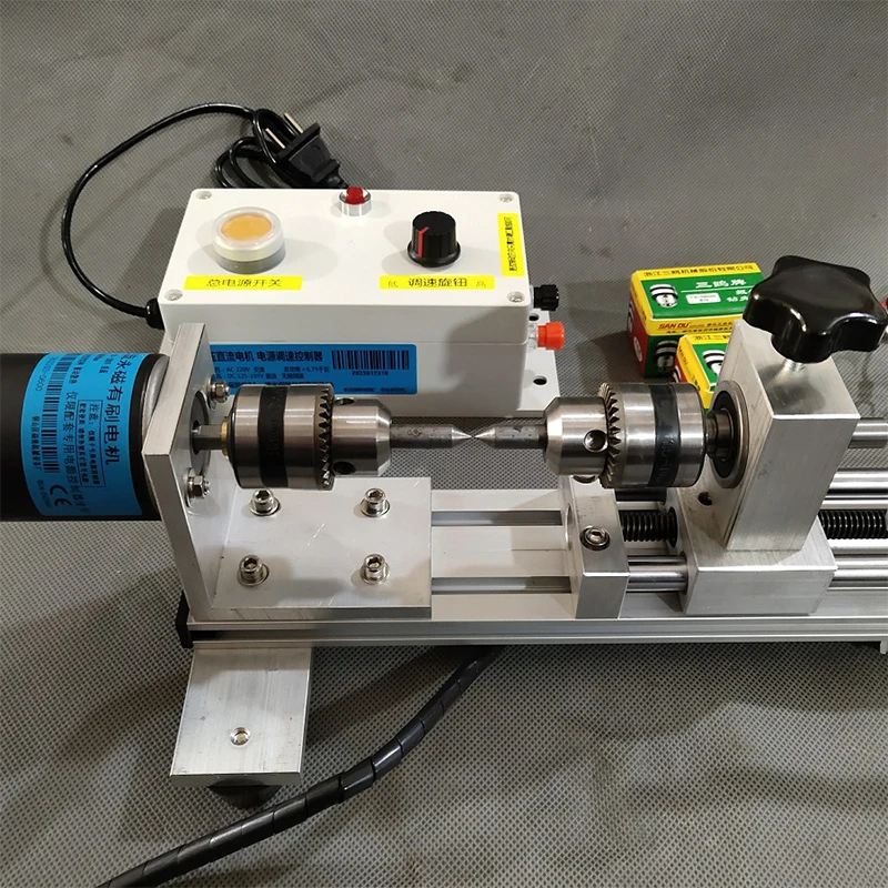 Многофункциональный микротокарный станок 180 Вт шлифовка и полировка обработка