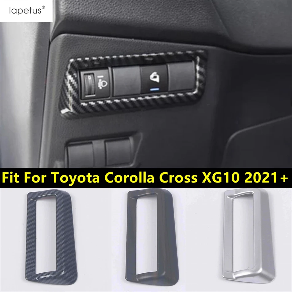 Панель переключателя фар декоративная накладка для Toyota Corolla Cross XG10 2021-2024