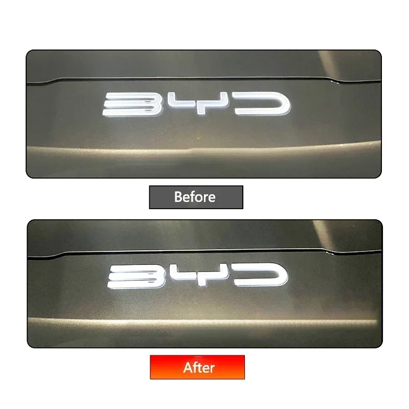 Новый! Логотип автомобиля запускает ночь и работает на длительное время без