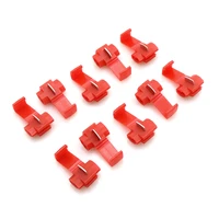 10pcs 2 pin t shape wire cable connectors terminals crimp scotch lock quick splice electrical car audio kit tool all years 2022