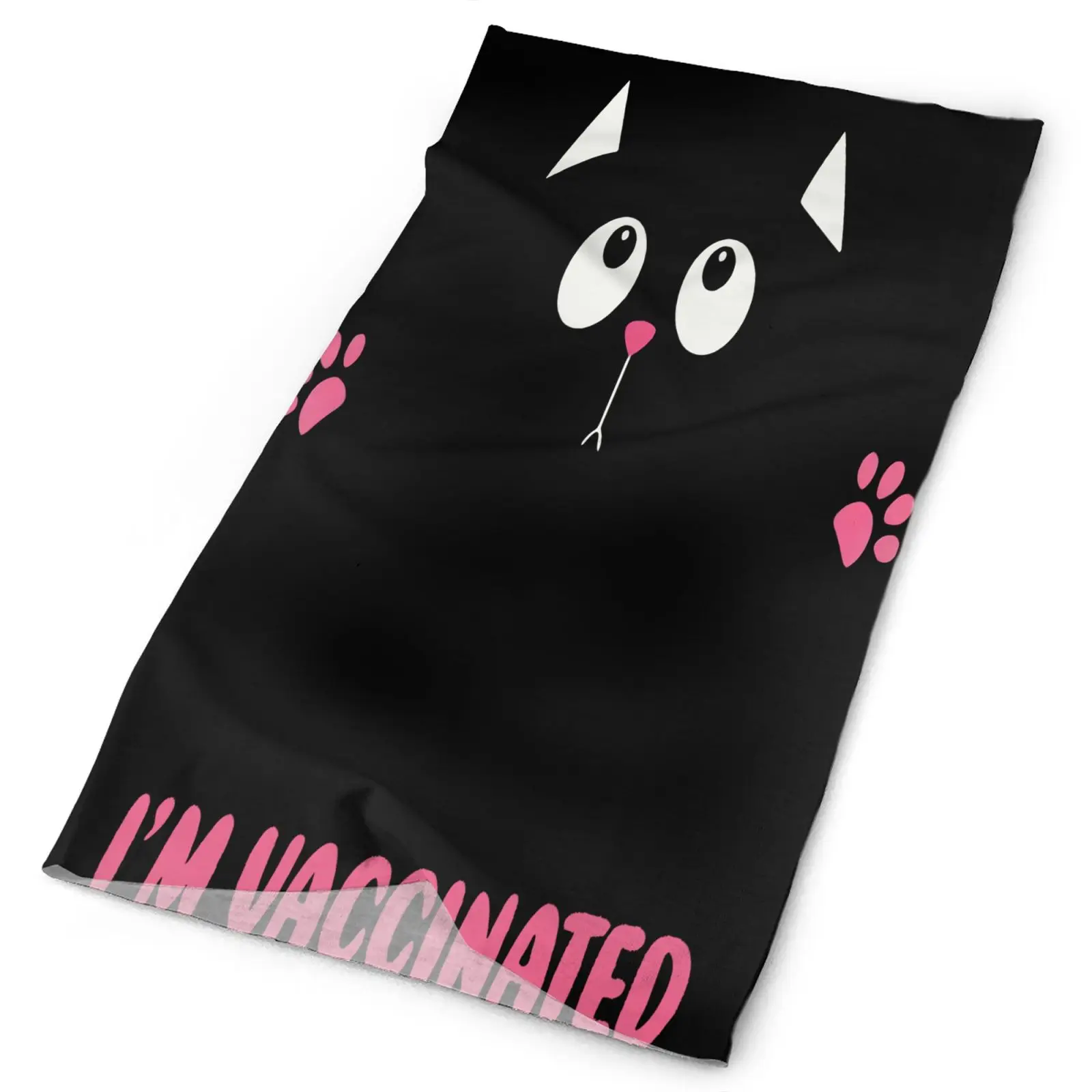

Cat Lovers Hug Me Im Vaccinated Men's Bandana Facemask Anime Scarf Bandanas Balaclava Hat Tactical Accessories Men's Balaclava