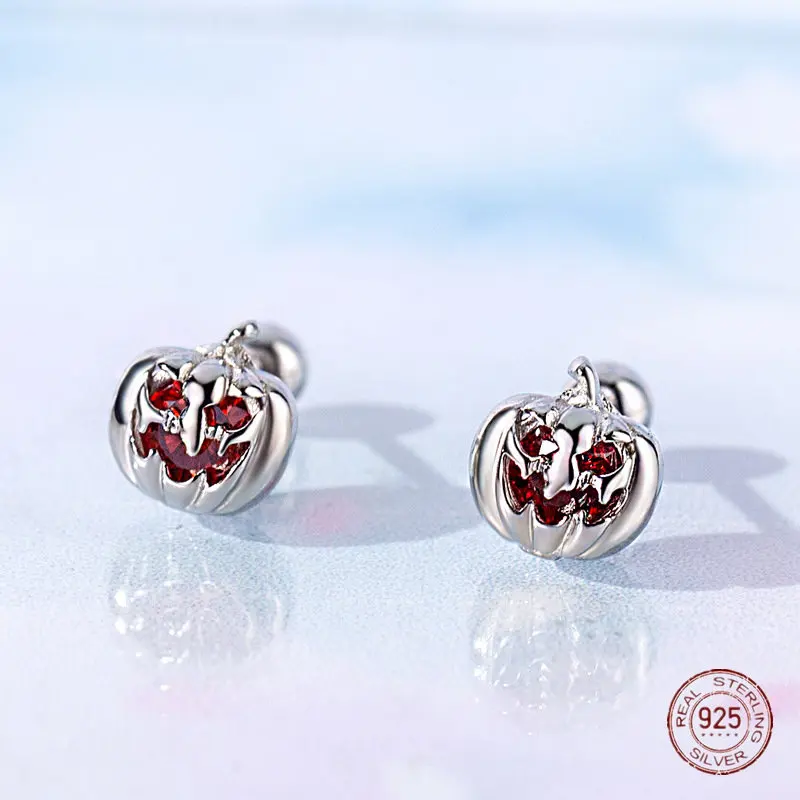 

Женские серьги-гвоздики из серебра 925 пробы, с цирконом