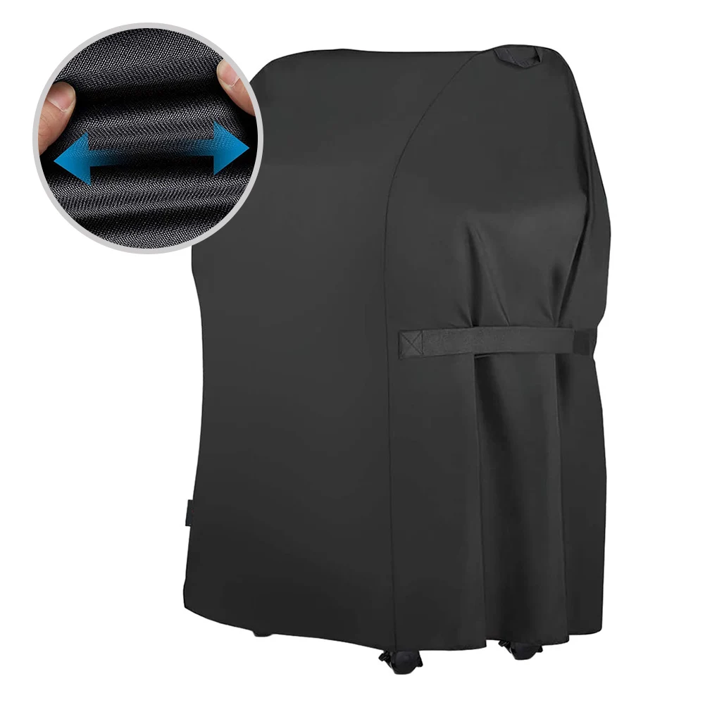 

1pc Grill Cover 210D Oxford Cloth Ultraviolet-proof Waterproof Premium Grill Cover Gas Barbecue Cover BBQ 80x66x100cm