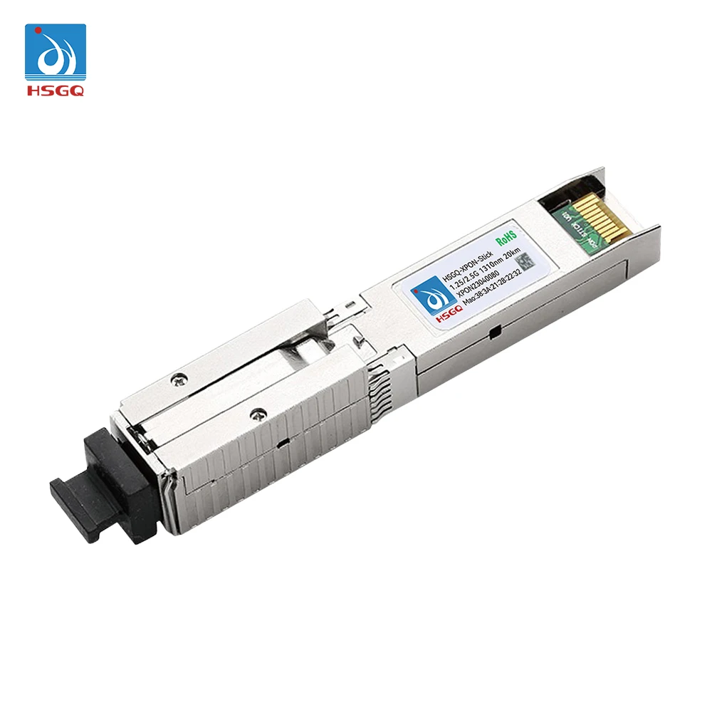 HSGQ Бренд V08 EPON & GPON stick SFP ONU Stick с разъемом MAC SC Модуль DDM pon — диапазон 20 км ONU MAC XPON (art.: 3920cdefe2bf7) - 3920cdefe2bf7