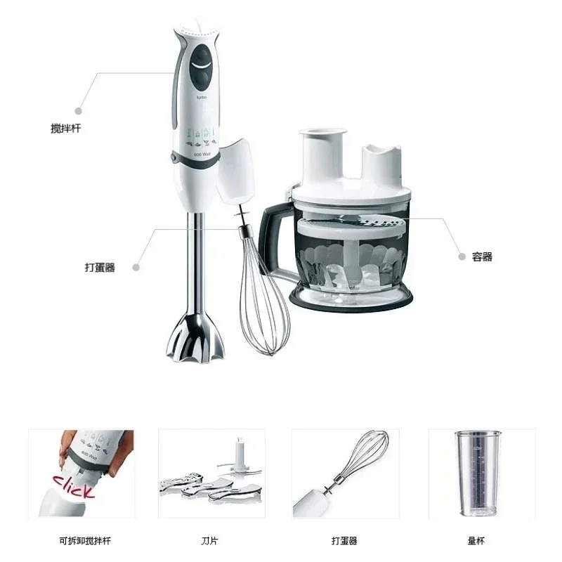 Подходит для немецких кухонных комбайнеров Braun смешивающих ножей дробильных 4191