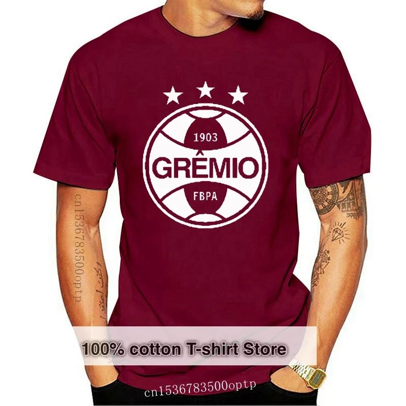 

New Gremio Porto Alegre Futbol Soccerite 2017 T Shirt / Tee / Camiseta / Shirt Gremio Hot Sell 2019 Fashion