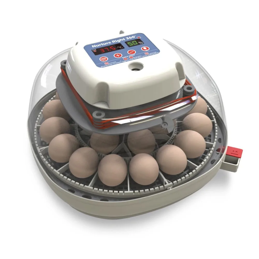 

Manna Pro Harris Farms Nurture Right Incubator | Egg Incubator for Hatching Chicks 360 Degree View