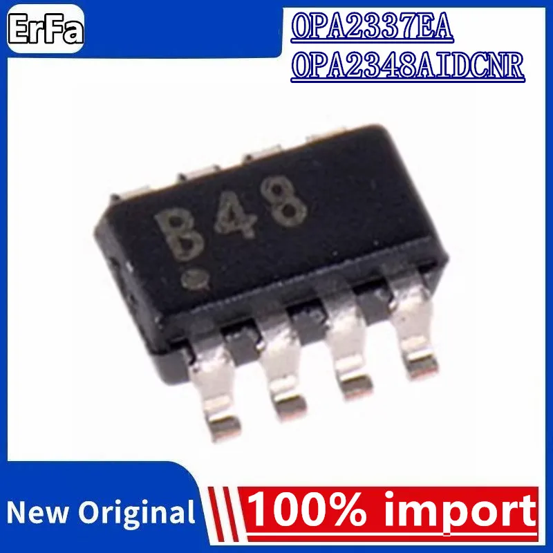 

10pcs 100% New IC OPA2337EA A7 OPA2348AIDCNR B48 SOT-23-8 Original chip