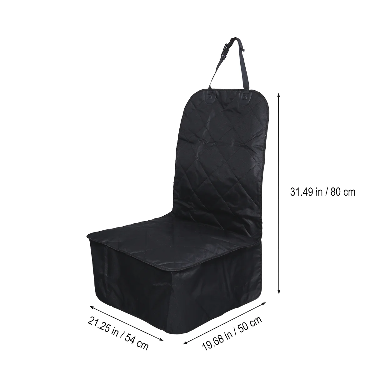

Pet Front Seat Cover for WaterProof & Nonslip Dog Cushion Padded Durable and Machine Washable Pet Seat Covers for