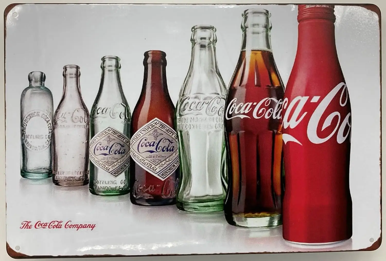 Фото Оловянный знак |   Металлический настенный постер |   Коллекция бутылок Soda Cola 7, 8 x 12 дюймов. |   Художественная табличка для украшения дома, бара, комнаты, ресторана, автобуса №1