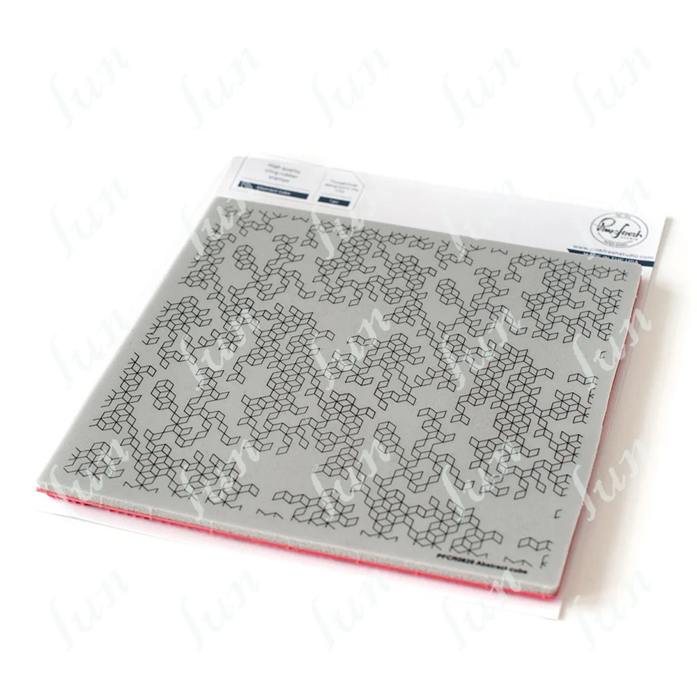 

2022 New Abstract Cube Festival Background Decor Clear Silicone Stamps Diy Scrapbooking Greeting Cards Handmade Embossing Molds