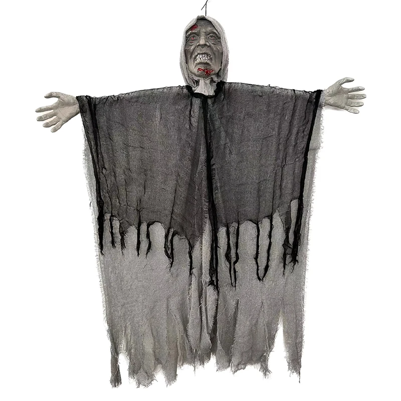 Подвижные суставы реалистичный страшный крик подвесной призрак на Хэллоуин с