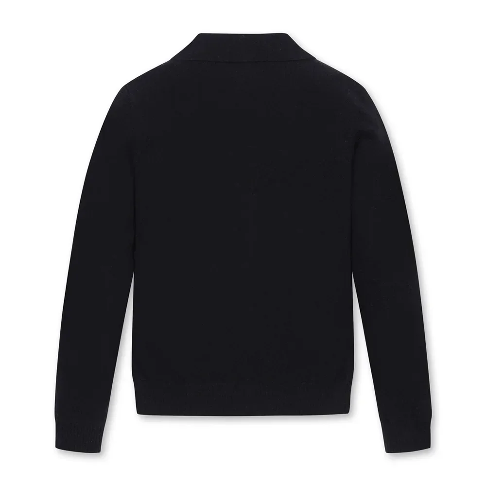 Новые топы для гольфа. Удобные и теплые молодые модные женские вязаные свитера.