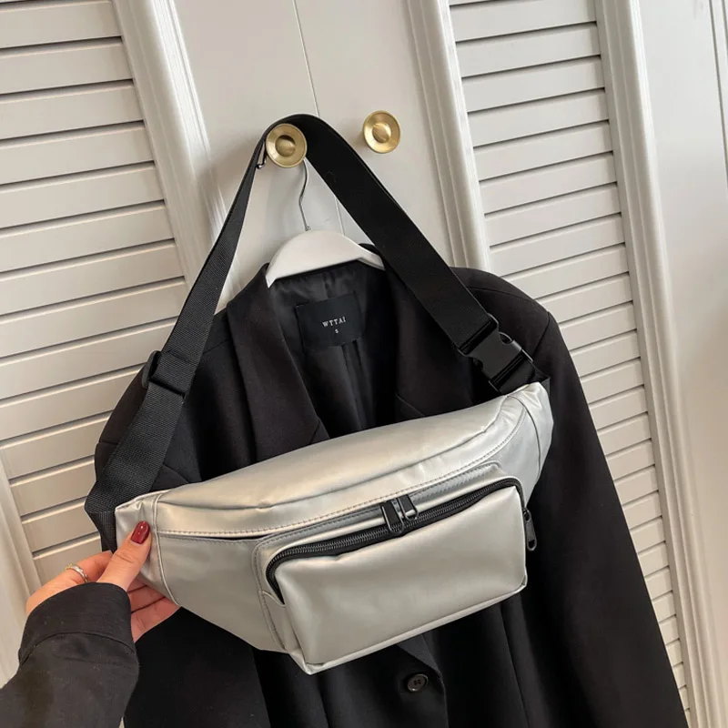 

Водонепроницаемая нейлоновая поясная сумка для женщин, забавная Повседневная нагрудная Сумочка, уличная спортивная Женская дорожная сумка через плечо, поясной кошелек на бедро