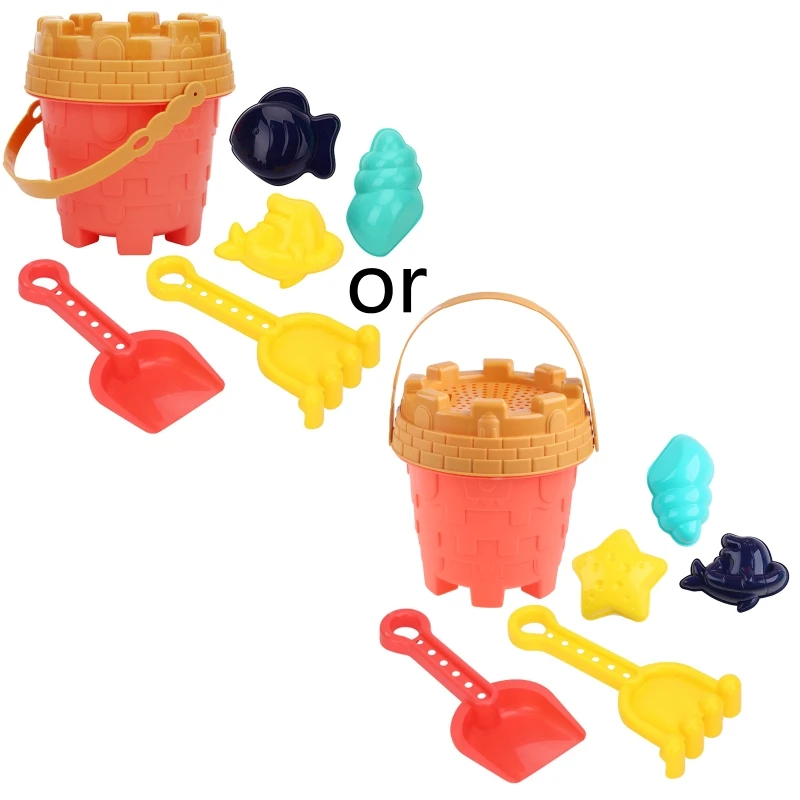 

5Pcs Pool Sand Toy Interactive Garden Tool Digging Shovel Sand Castle Modeling Tool Activity Game Toddler Children Favor