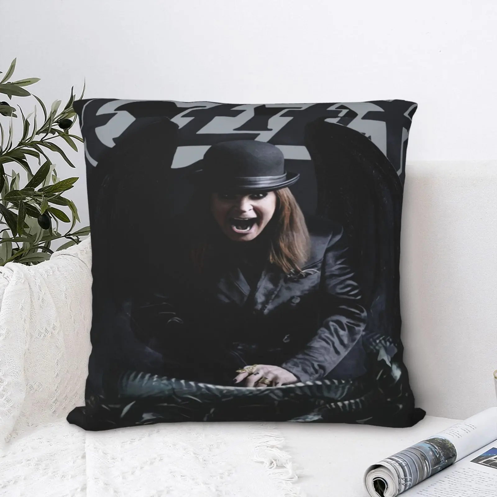 

Ozzy osосвен, обычная 4665 подушка, чехол, искусственная Подушка для спальни, чехол, белая декоративная подушка