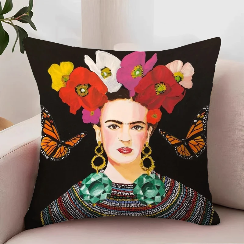 F-Frida K-Kahlo декоративная наволочка 40x40 домашний декор чехол для детской роскошной