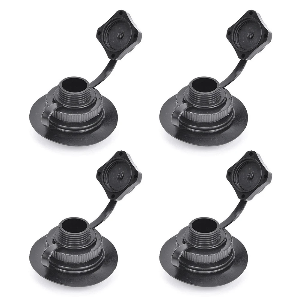 

2/3/4pcs 2 in 1 Valve Nozzle Caps for Inflatable Boat Kayak Raft Mattress Airbed Inflatable Valve with Bottom Seat