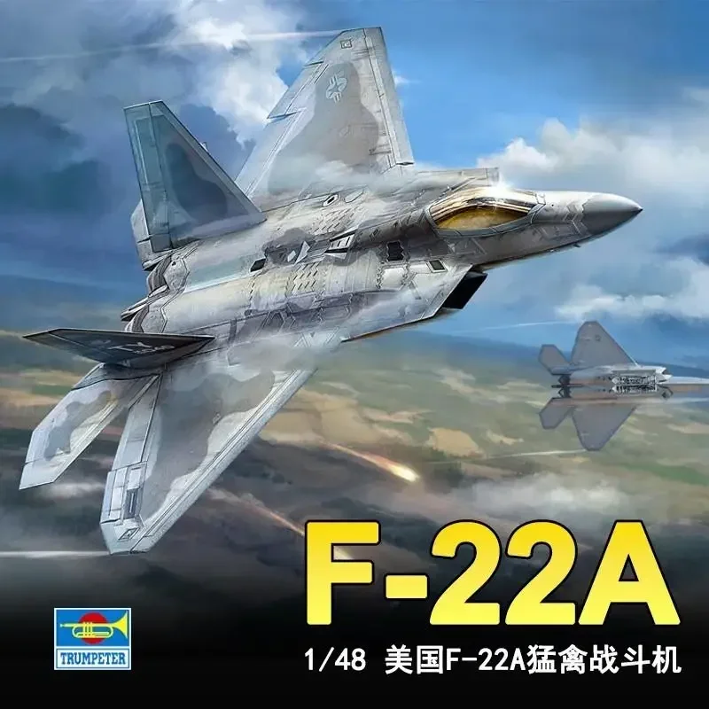 Trumpeter i love kit 62801 масштаб 1/48 F-22A Raptor пластиковая сборная модель комплект