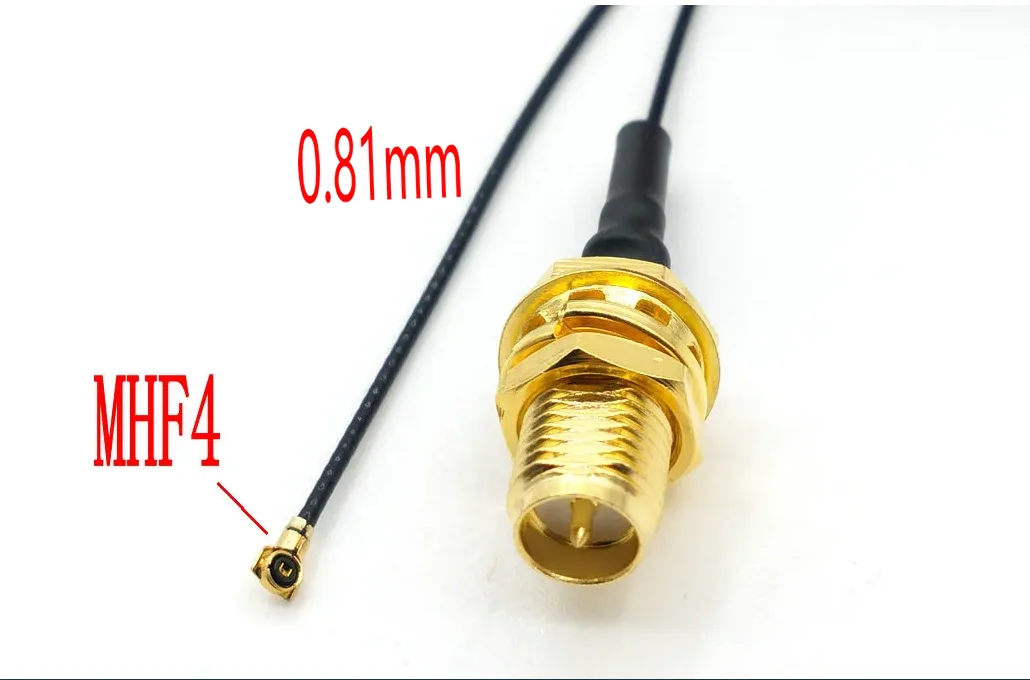 

50 шт./100 шт., резьбовой кабель для Mini PCI 0,81 мм карты Intel WIFI