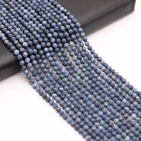 natural blue veins stones beads section round natural agates stone loose beaded for making diy jewerly necklace bracelet