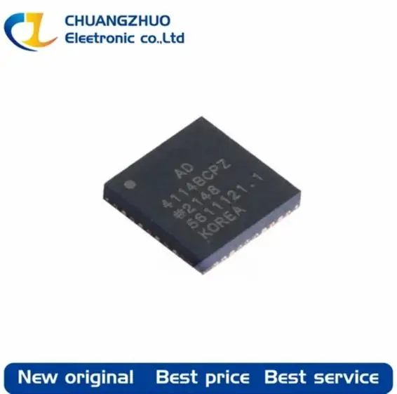 

1 шт. новый оригинальный Φ AD4114BCPZ 24 бит 3 В ~ 5,5 В 31,25 кгц цифровой аналоговый конвертер