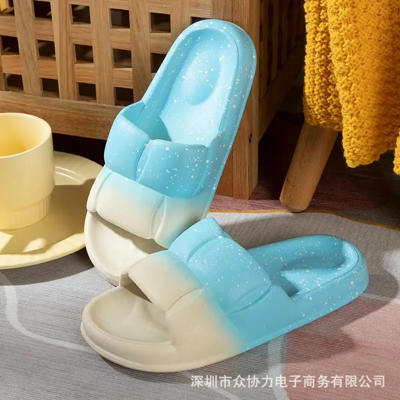 Новинка лета 2022 мужские и женские шлепанцы для использования в помещении