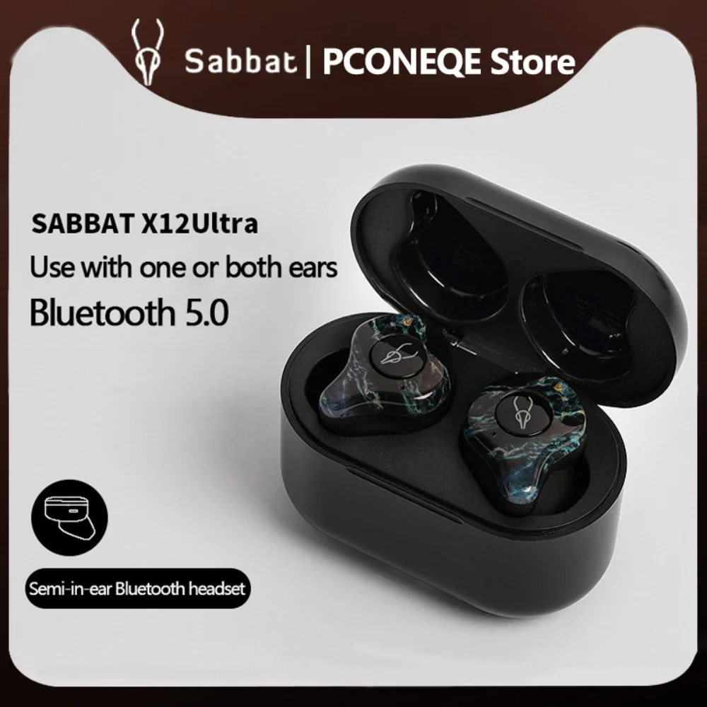 TWS-наушники Sabbat X12 Ultra с поддержкой Bluetooth 5,0 и защитой класса IPX5