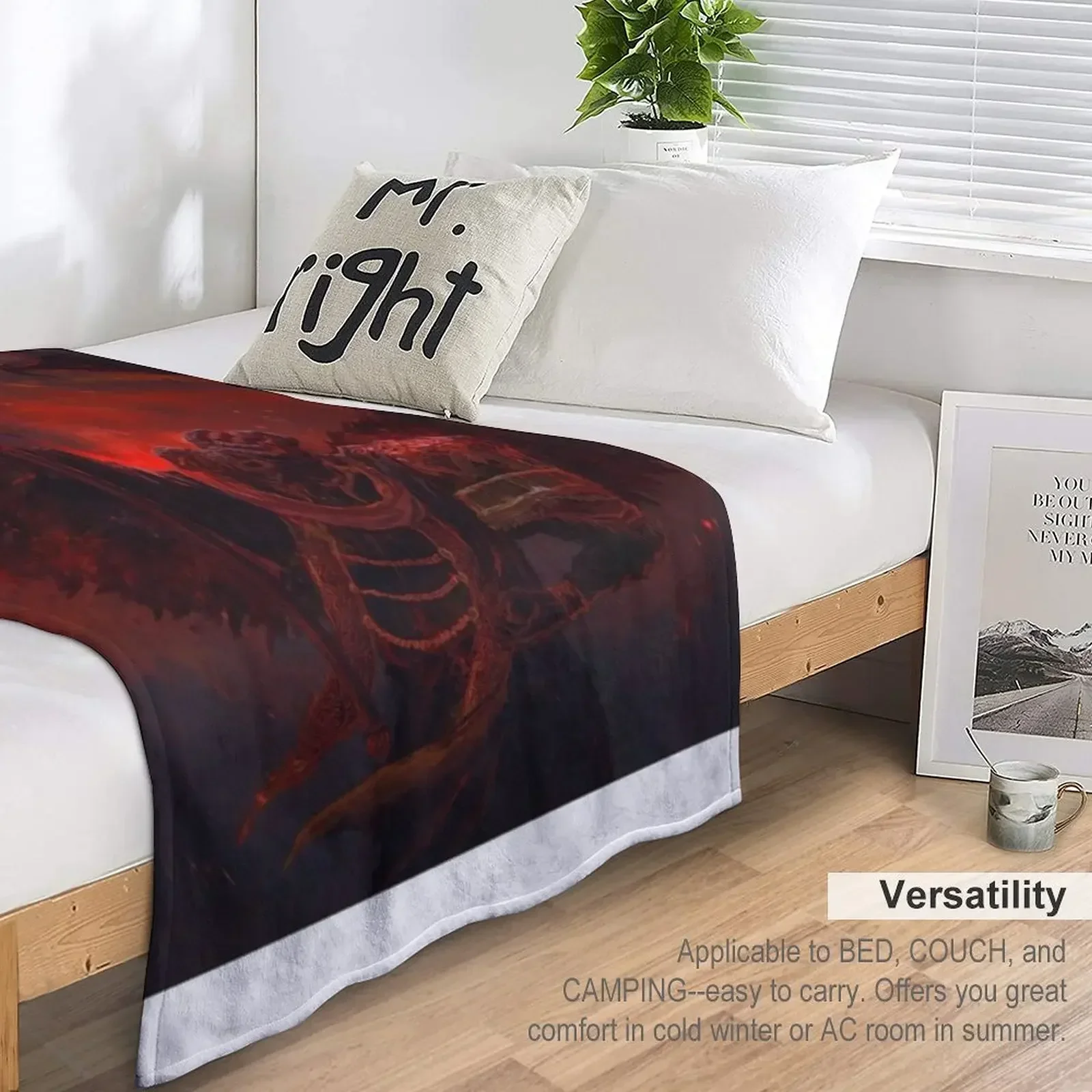 Mohg одеяло для одного Хэллоуина Декоративные диванные туристические одеяла