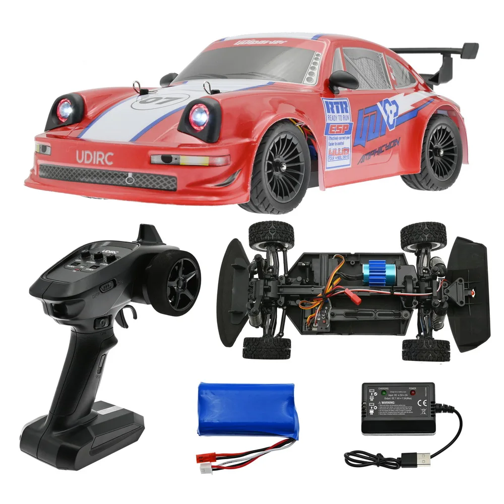 UDIRC 1603 1604 автомобиль Pro RC 2 4G 1/16 50 км/ч высокоскоростной бесщеточный полноприводный