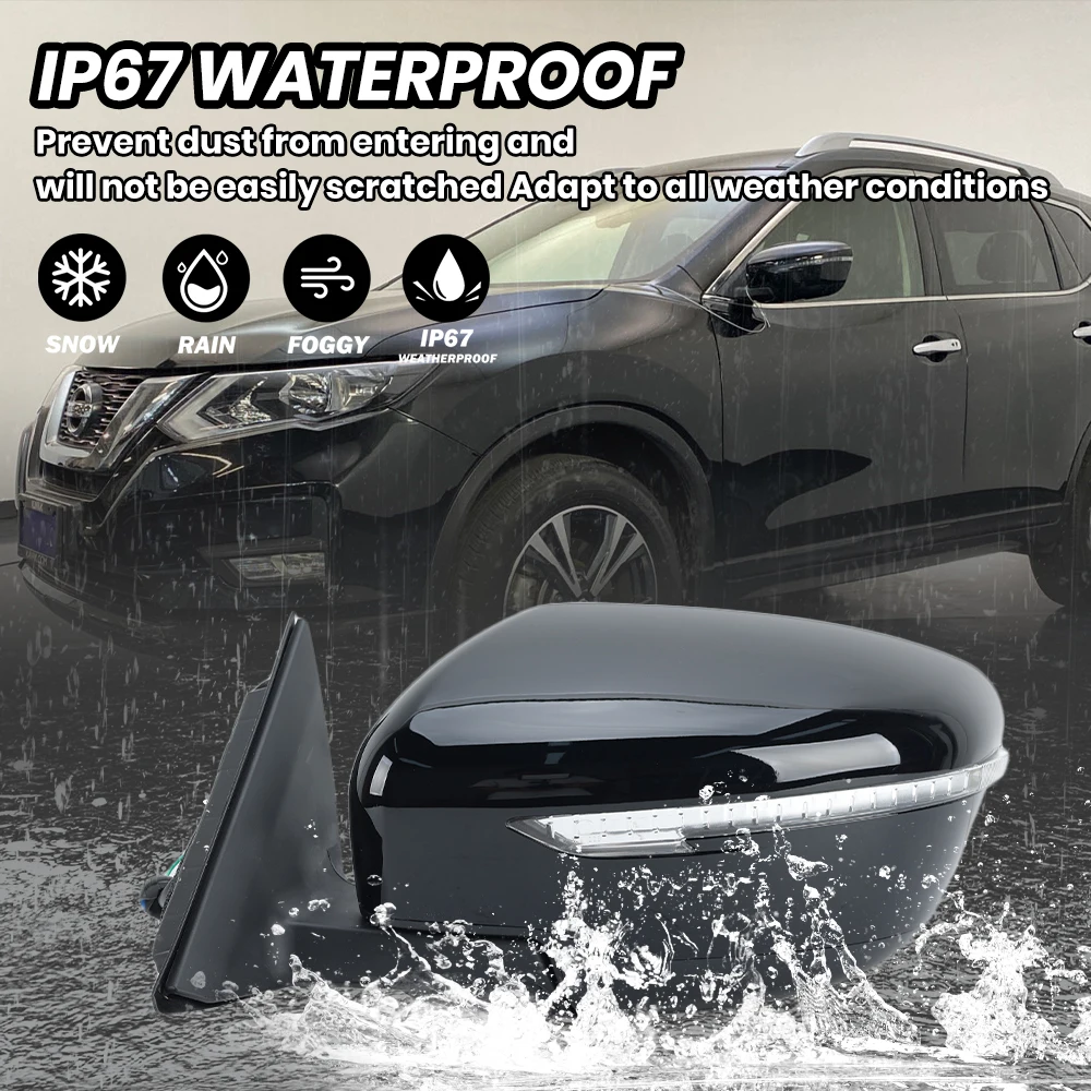 7-контактное дверное зеркало в сборе для Nissan X-tail/Raige T32 2014-2021 американская версия