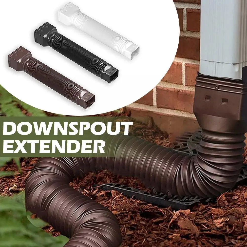 

Downspout Extender Retractable Rain Gutter Drainage Extensions Tool Wholesale Pipe Drain Down Comfortable Spout Shower Z4O7