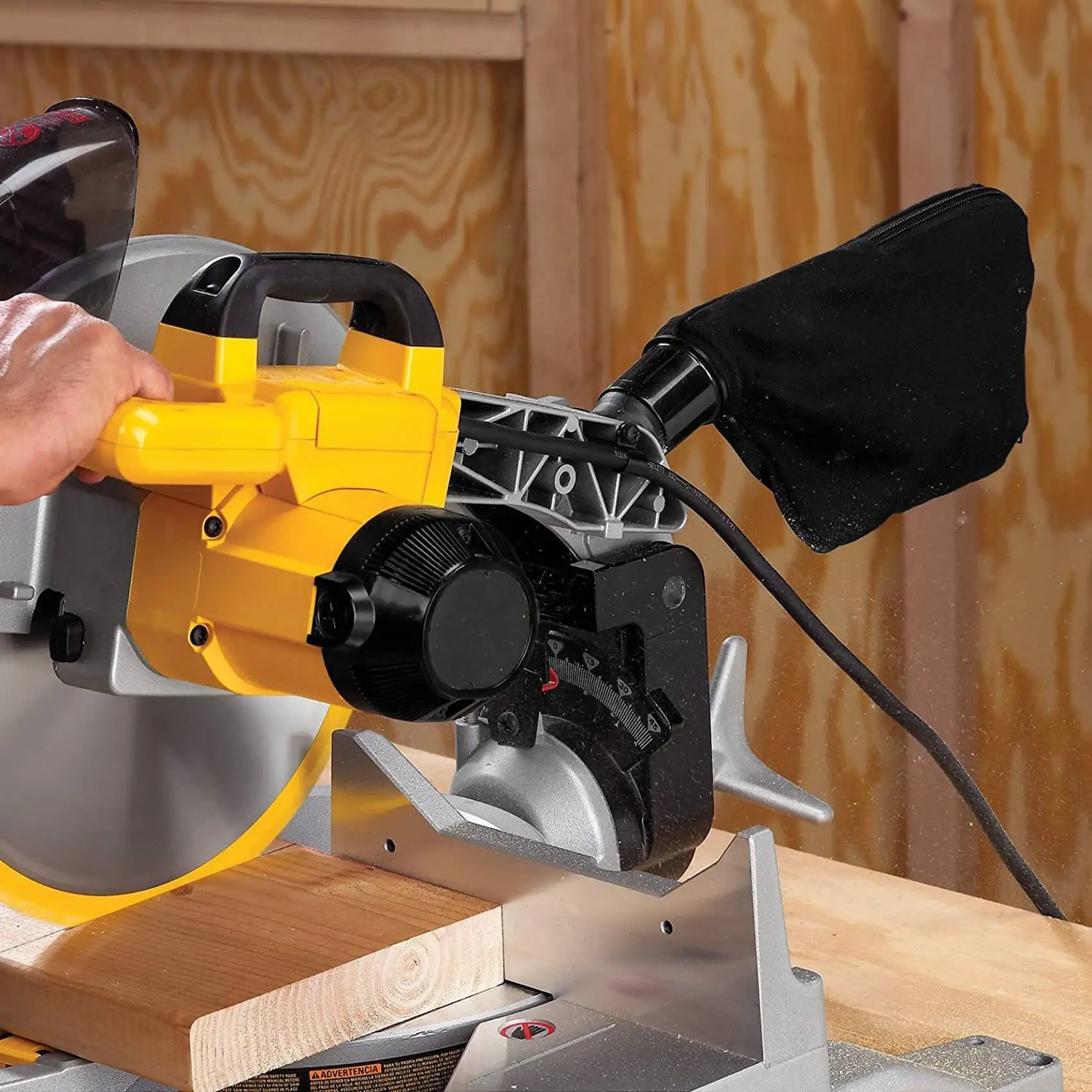 Фото A67I Мешок для пыли для торцовочной пилы N 126162   Для Dewalt DCS361B DCS361M1 DW713 DW713-AR DW715 DW716 DW716XPS DWS782 DWS780 №4