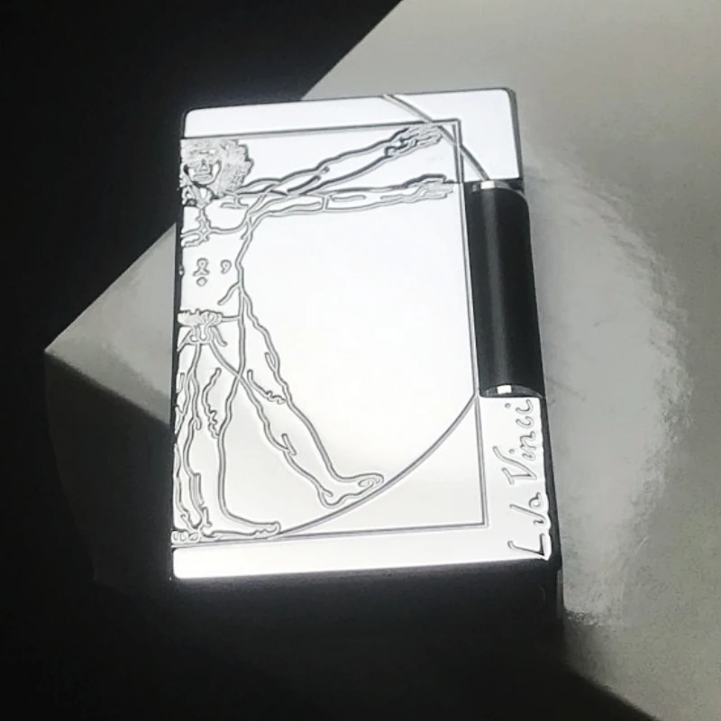 

Лидер продаж, газовая ветрозащитная Зажигалка Dupont с ярким звуком, черная, с камнем, колесом и адаптером № A179