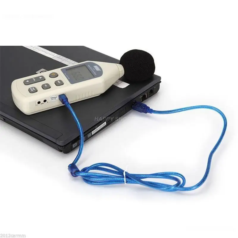 

Digital Sound Level Noise Meter Pressure tester Measurement 30~130dB Decibel Noise Measurement Logger Diagnostic-Tool