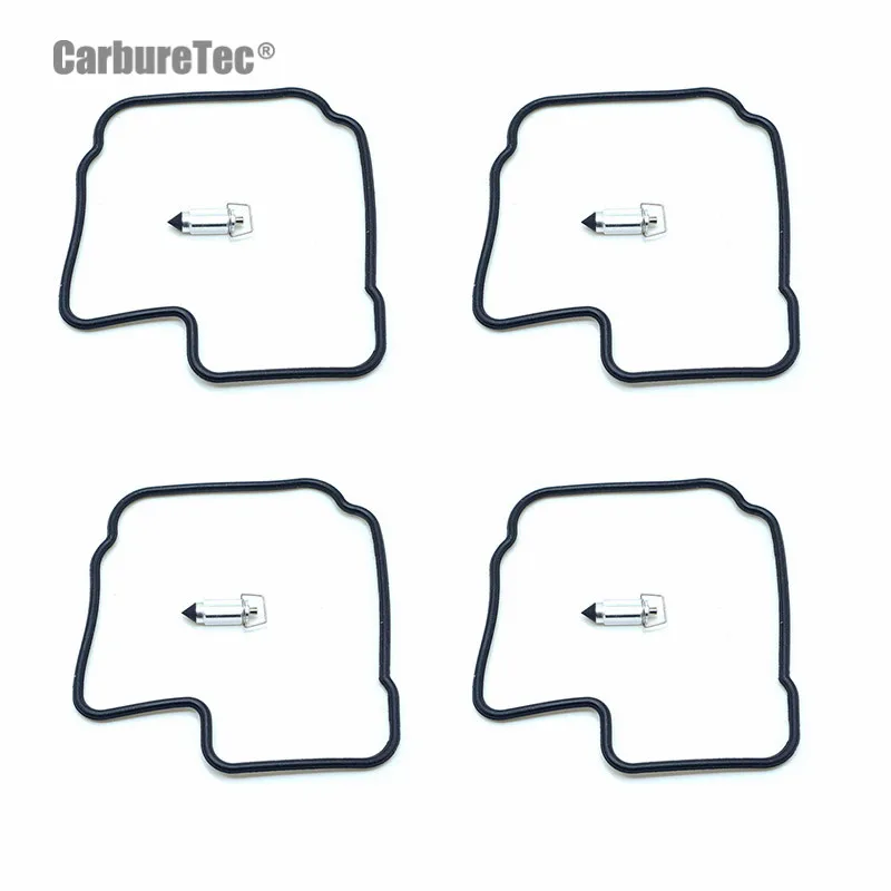 

Для Honda CBR600F 1987-1990 CBR250R MC17 MC19 CB1 NC27 CB400F 1989-1991 прокладка камеры карбюратора уплотнительный поплавковый клапан 4 комплекта