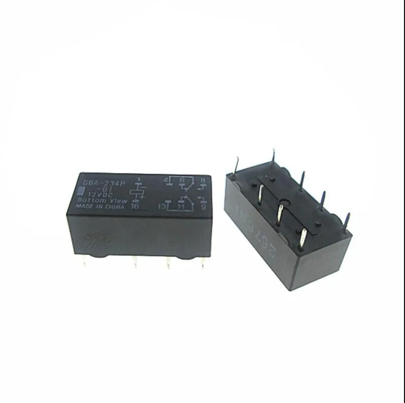 Горячая Распродажа, новое реле G6A-234P-B1 12VDC G6A-234P-B1-12VDC G6A234PB1 G6A234PB1-12VDC G6A 234P DC12V 12V 12VDC DIP8 5 шт./лот