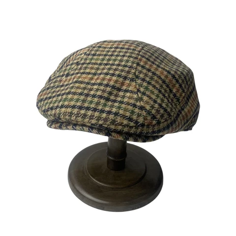 Модные клетчатые плоские кепки в стиле «гусиные лапки» для мужчин и женщин, шерстяные винтажные плоские кепки в стиле «Плющ», французский берет, шапки для женщин, BJM94