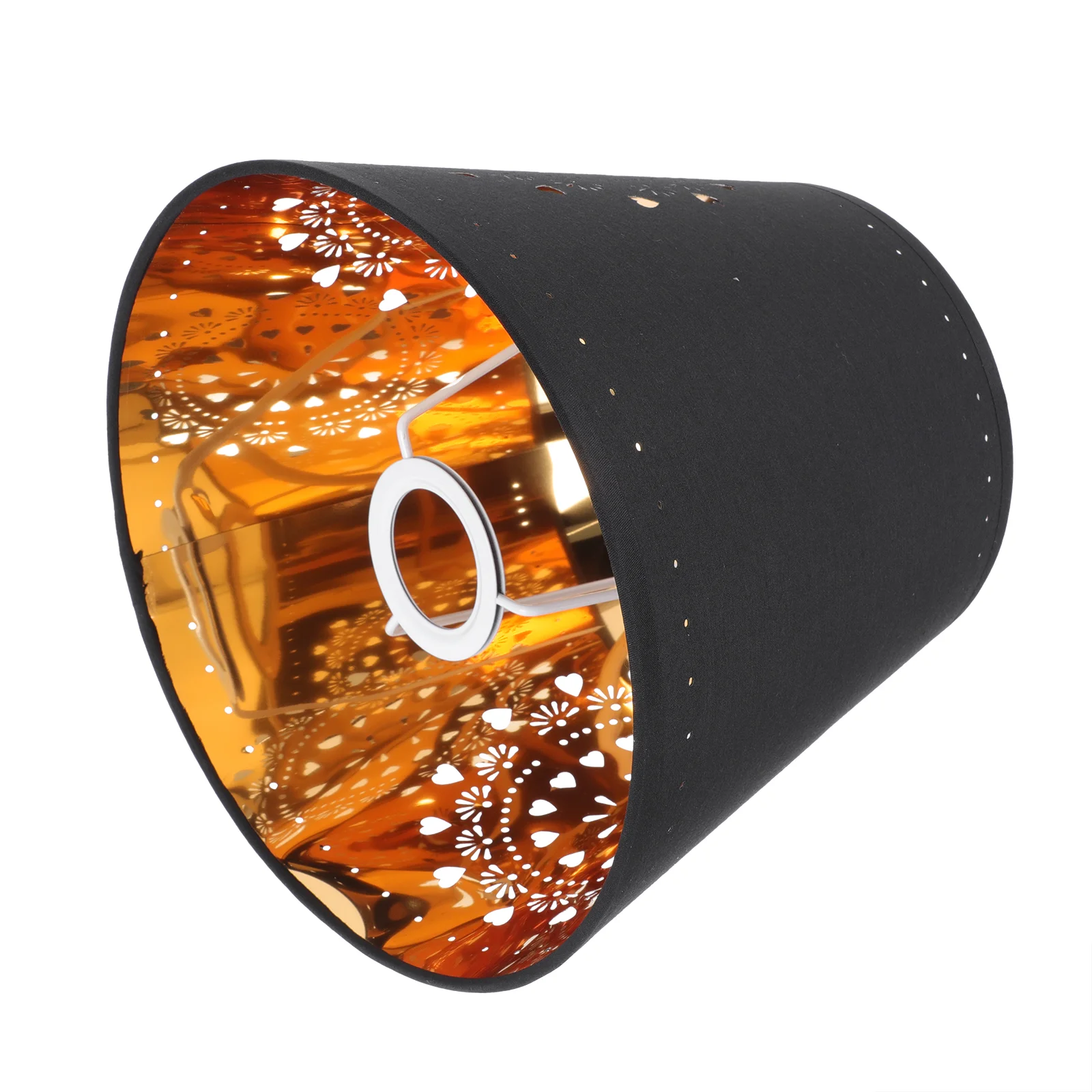 

Lamp Shade Lampshade Table Cover Metal Floor Gothic Replacement Light Clip Bulb Lantern Tree Rustic Black Retro Fabric Decor