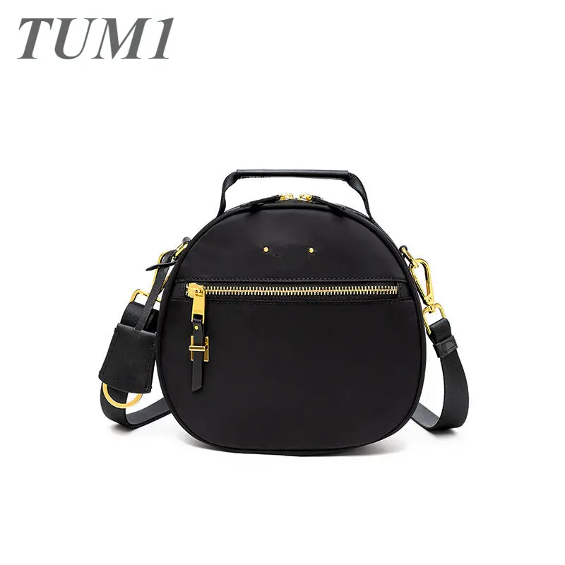

Ultra Light Waterproof Nylon Shoulder Messenger Bag Handbag Fashion Simple Small Round Bag